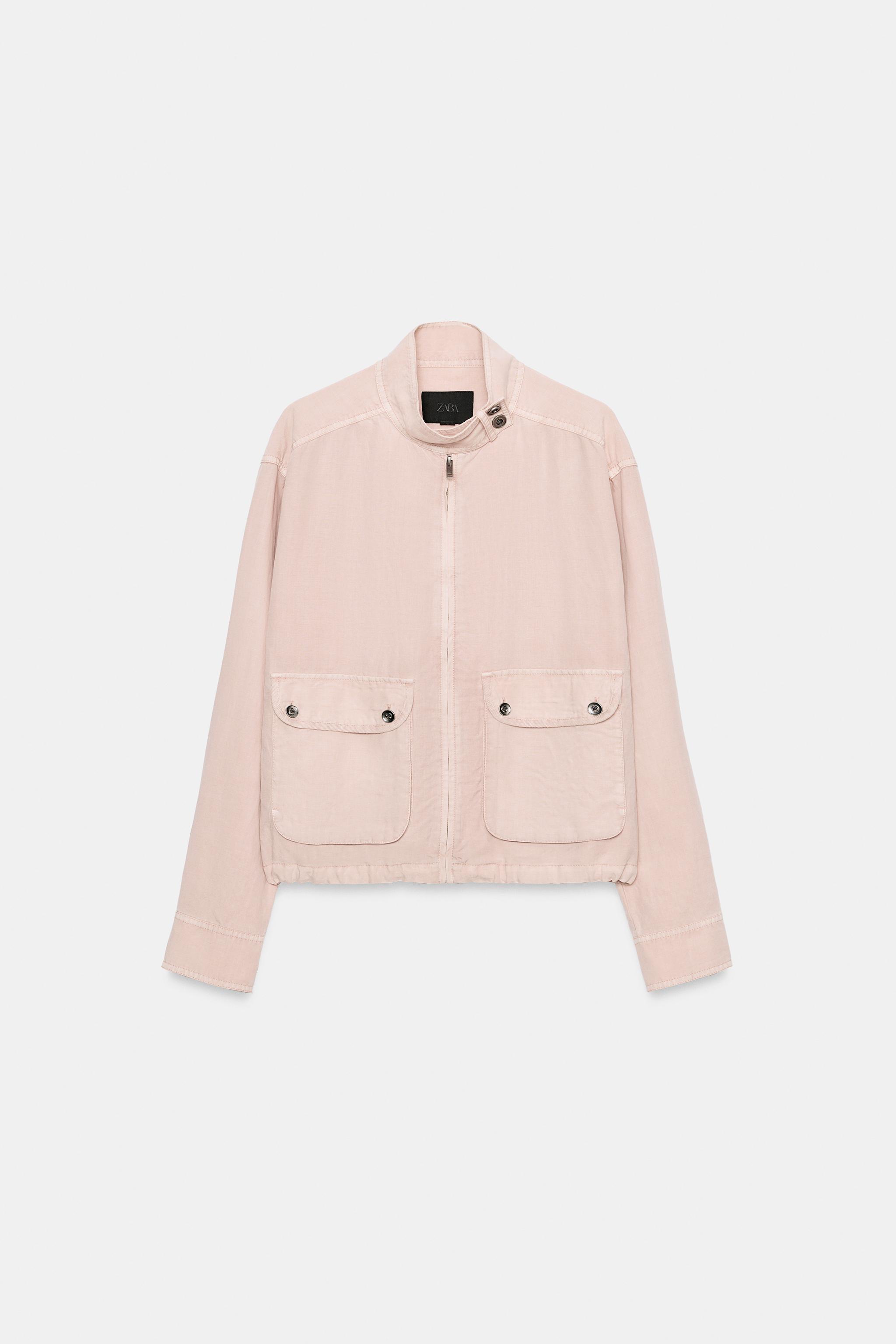 WASHED EFFECT POCKET JACKET